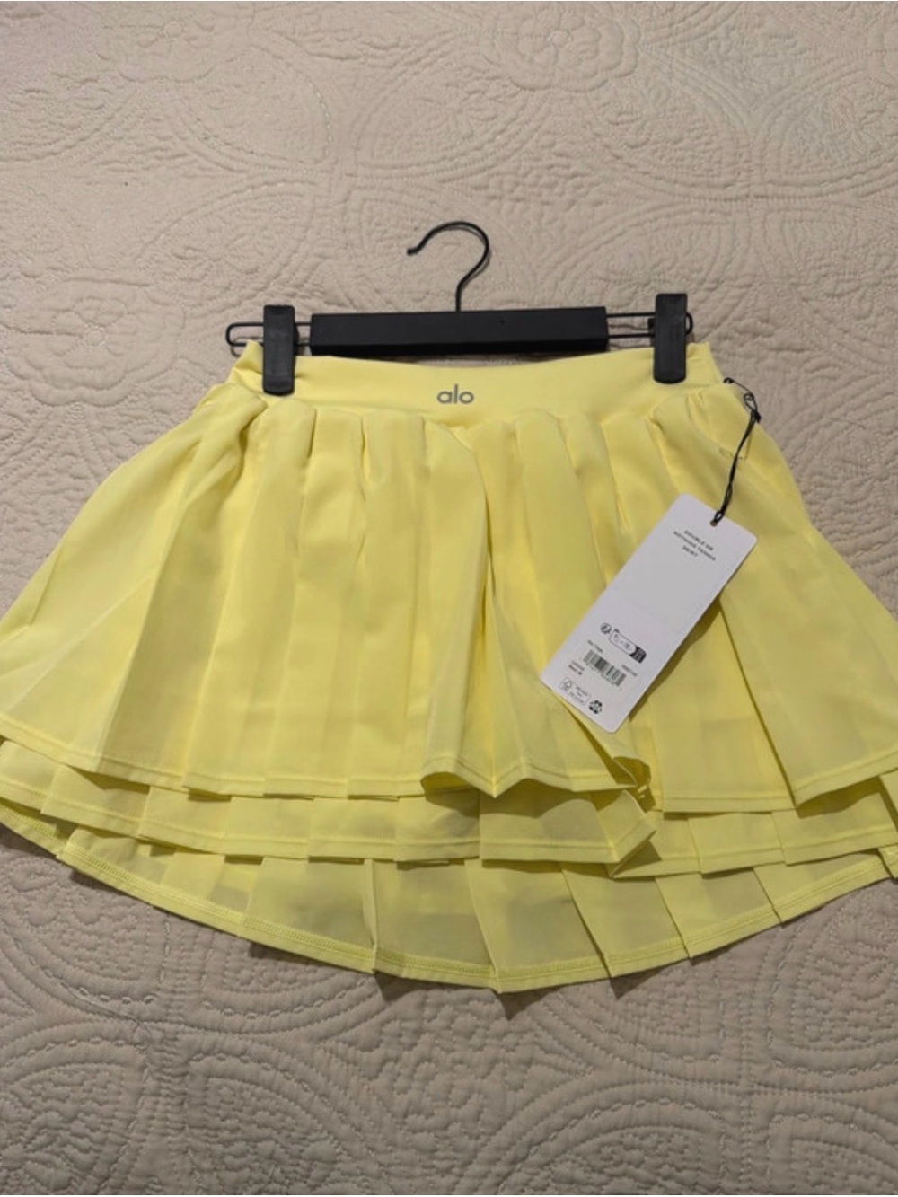 Alo double tennis skirt